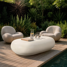 Load image into Gallery viewer, Pebble - Concrete And Fiberglass Coffee Table
