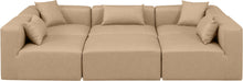 Load image into Gallery viewer, Cube - 6 Piece Modular Sectional - Tan
