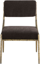 Load image into Gallery viewer, Bastille - Upholstered Dining Side Chair (Set of 2) - Brass Frame

