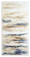 Load image into Gallery viewer, Joely - Wall Art - Blue / Tan
