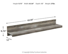 Load image into Gallery viewer, Wynnlow - Bridge 63.39” - Gray
