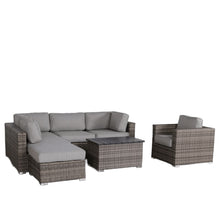 Load image into Gallery viewer, Stylish Entertainment Sectional Set, Outdoor Living
