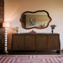 Load image into Gallery viewer, Elanor - Oak Veneer And Solid Wood Sideboard/Buffet
