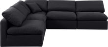 Load image into Gallery viewer, Indulge - Linen 5 Piece Modular Corner Armless Sectional
