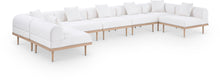 Load image into Gallery viewer, Laguna - 7 Piece Resilient Water Resistant Fabric 142" Upholstered Outdoor Patio Modular Sectional
