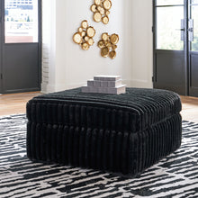 Load image into Gallery viewer, Midnight-Madness - Oversized Accent Ottoman
