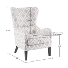 Load image into Gallery viewer, Arianna - Swoop Wing Chair
