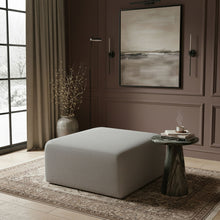 Load image into Gallery viewer, Arc - Boucle Fabric Ottoman
