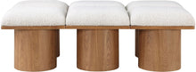 Load image into Gallery viewer, Pavilion - 6 Piece Modular Bench With Brown Base
