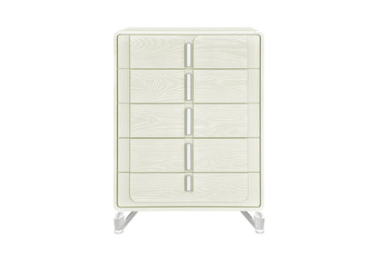 Lyra - 5 Piece King Bedroom Set - Beige