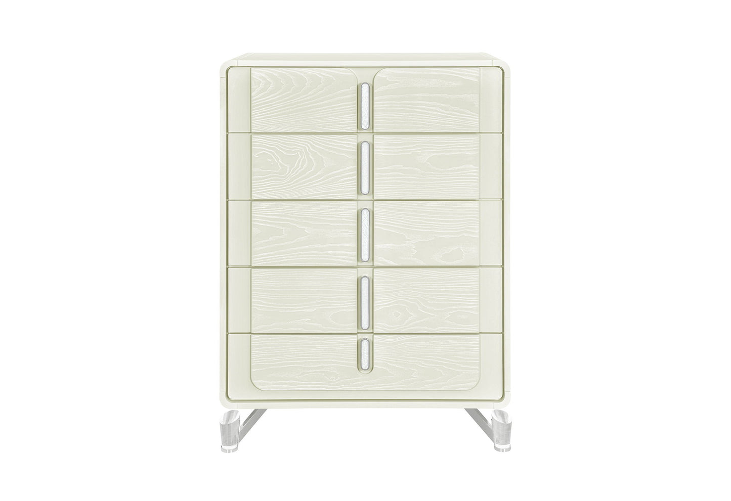 Lyra - 5 Piece Queen Bedroom Set - Beige