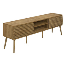 Load image into Gallery viewer, TV Stand, 72 Inch, Media Entertainment Center, Storage Cabinet, Console, Storage Shelves, Contemporary &amp; Modern - Walnut
