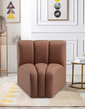 Load image into Gallery viewer, Arc - Faux Leather Curved Corner Chair
