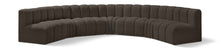 Load image into Gallery viewer, Arc - Boucle Fabric 7 Piece U-Shaped Modular Sofa
