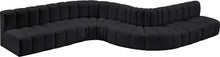 Load image into Gallery viewer, Arc - Faux Leather 8 Piece Curved Modular Sofa
