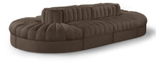 Load image into Gallery viewer, Rummi - Oval Velvet Performance Fabric Upholstered 8 Piece Modular Sectional

