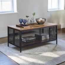 Load image into Gallery viewer, Winam - Coffee Table - Antique Oak / Black
