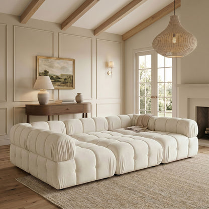 Orin - Velvet 6 Piece Modular Sectional