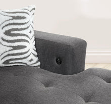 Load image into Gallery viewer, U275 - 3 Piece Sectional With USB (Type A+C) - Gray
