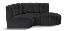 Load image into Gallery viewer, Arc - Faux Leather 3 Piece Modular L-Shaped Sofa
