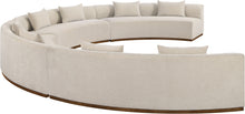 Load image into Gallery viewer, Avanti - Chenille Fabric Upholstered 4 Piece Modular Sectional
