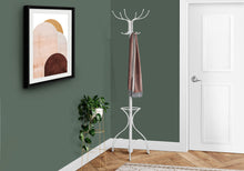 Load image into Gallery viewer, Coat Rack, Hall Tree, Free Standing, 12 Hooks, Entryway, 70"H, Umbrella Holder, Contemporary &amp; Modern
