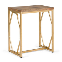 Load image into Gallery viewer, Selma - Handcrafted Metal And Wood Accent Table
