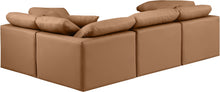 Load image into Gallery viewer, Indulge - Faux Leather 4 Piece Modular Corner Sectional

