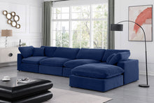 Load image into Gallery viewer, Comfy - 5 Piece Velvet Modular Sectional With Chaise
