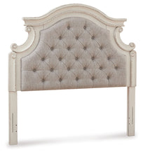 Load image into Gallery viewer, Realyn - Full UPH Panel Headboard - Chipped White
