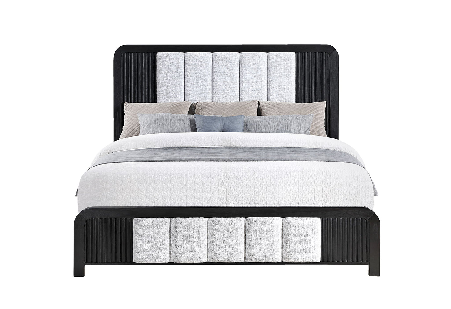 Ava - Queen Bed King Bed Siderail - Beige