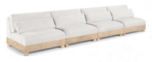 Load image into Gallery viewer, Turin - Chenille Fabric Upholstered Modular Sectional - White
