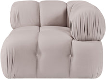Load image into Gallery viewer, Orin - Velvet Performance Fabric Upholstered Modular Corner Chair
