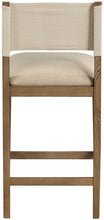 Load image into Gallery viewer, Avon - Linen Textured Performance Fabric Counter Stool
