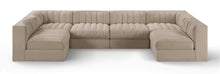 Load image into Gallery viewer, Rummi - Armless Velvet Performance Fabric Upholstered 6 Piece Modular Sectional

