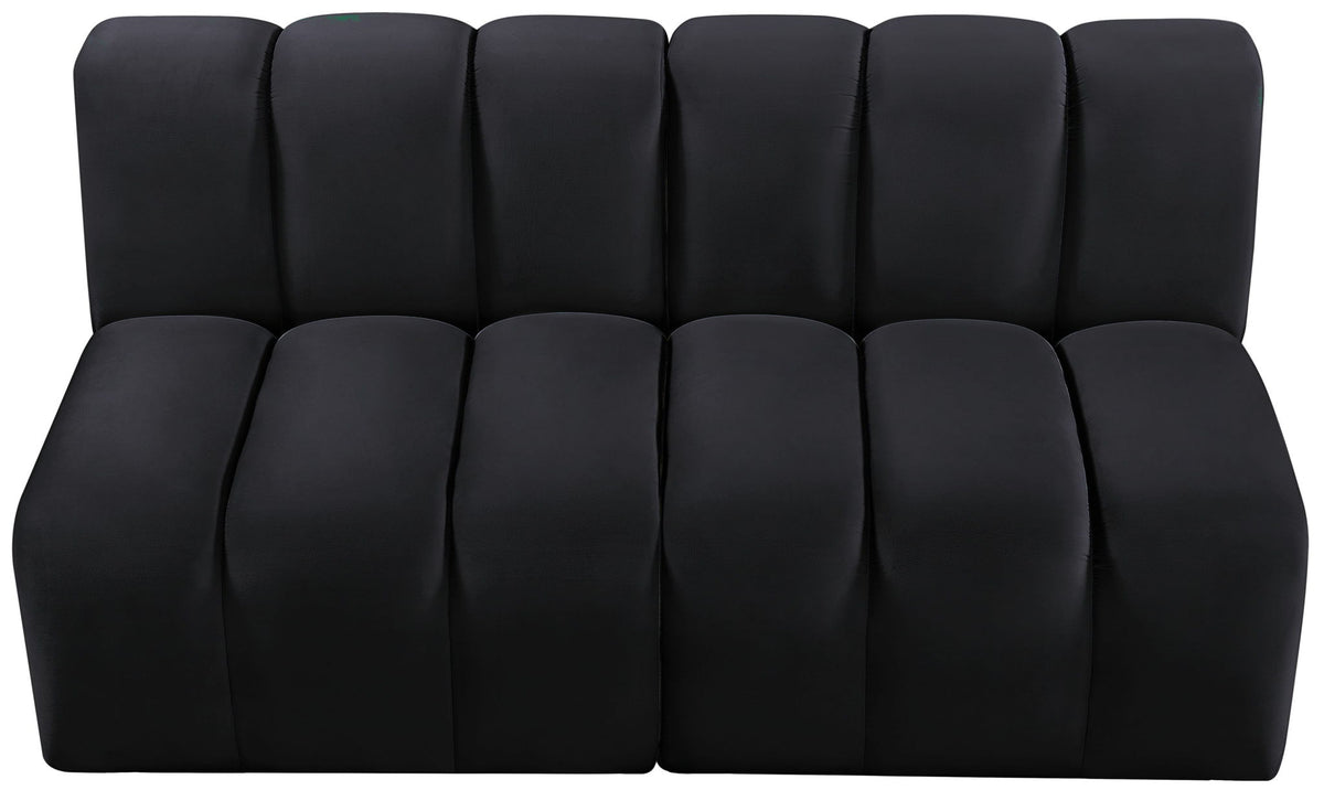 Arc - Velvet 2 Seats Modular Sofa