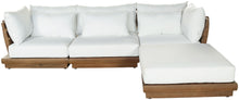 Load image into Gallery viewer, Mirella - 4 Piece Water Resistant Fabric Outdoor Patio Modular Sectional
