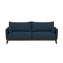 Load image into Gallery viewer, Sofa Wide With Attached Legs - Blue
