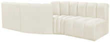 Load image into Gallery viewer, Arc - Velvet 4 Piece Sofa
