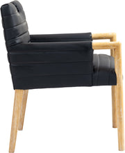 Load image into Gallery viewer, Aimee - Dining Arm Chair - Light Brown Legs
