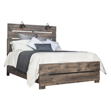 Load image into Gallery viewer, Misty Lodge - 5/0 Queen Headboard, Footboard &amp; Slats - Greige
