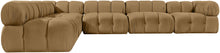 Load image into Gallery viewer, Orin - Velvet 6 Piece Modular L-Shaped Sectional
