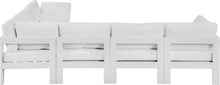 Load image into Gallery viewer, Nizuc - Outdoor Patio 6 Piece Modular Sectional With White Frame
