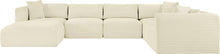 Load image into Gallery viewer, Shaggy - 7 Piece Modular U-Shaped Sectional With Ottoman
