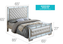 Load image into Gallery viewer, Stylish Contemporary Bed With Minimalist Design
