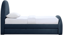 Load image into Gallery viewer, Andaz - Chenille Fabric Upholstered Trundle Bed
