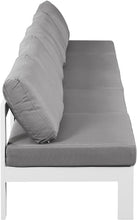 Load image into Gallery viewer, Nizuc - Outdoor Patio 5 Seat Modular Armless Sofa With White Frame
