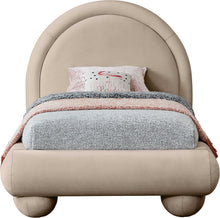 Load image into Gallery viewer, Madrid - Velvet Upholstered Bed
