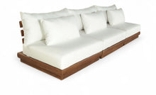 Load image into Gallery viewer, Mirella - 3 Piece Water Resistant Fabric Upholstered Outdoor Patio Modular Sofa
