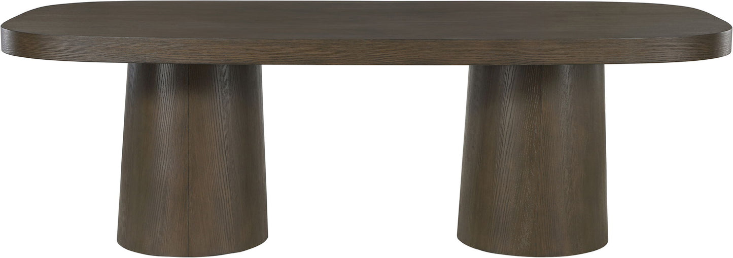 Woodhaven - Solid Wood And Oak Veneer Dining Table